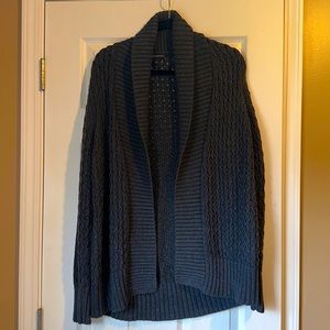 Banana republic heavy dark grey cardigan